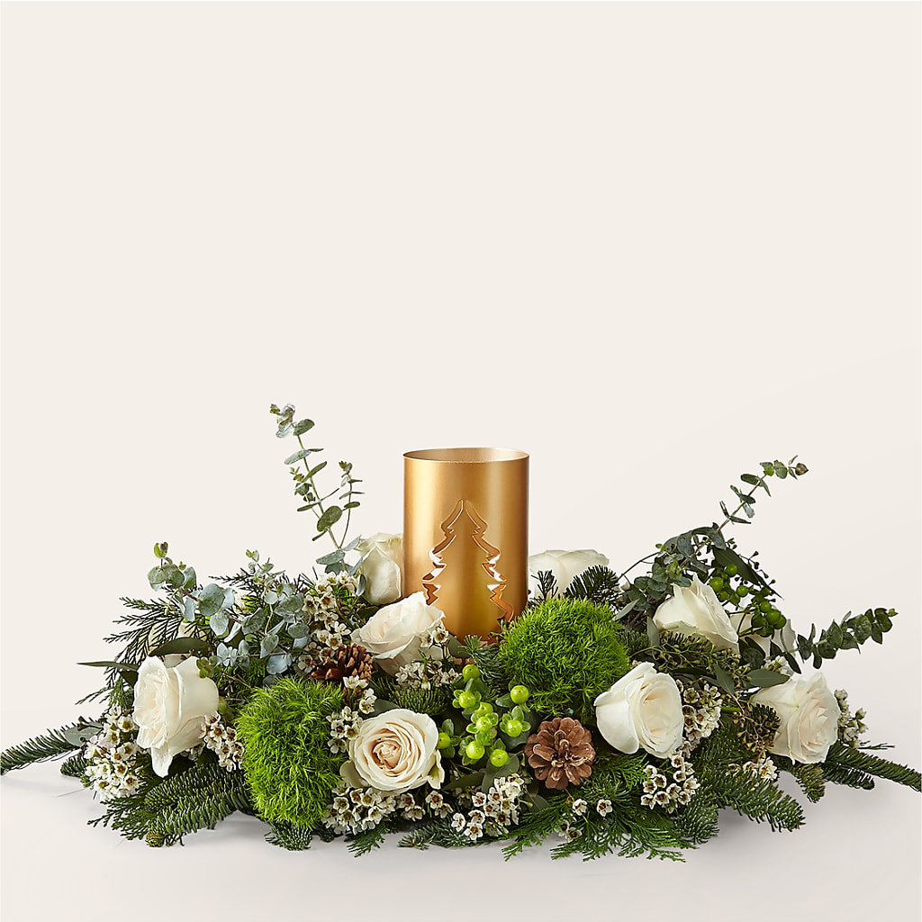 Chestnuts Roasting Centerpiece – A Floral Gallery, Clayton MO