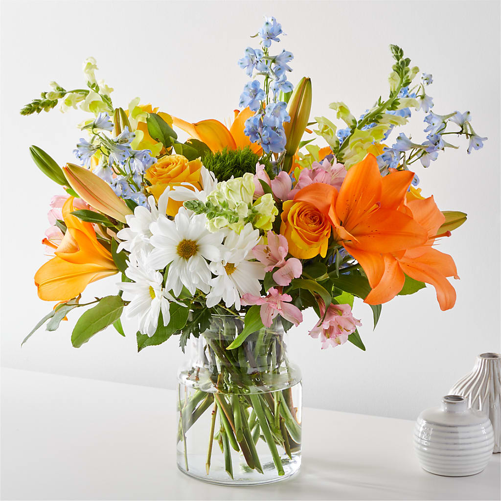 Sun Salutation Bouquet – A Floral Gallery, Clayton MO