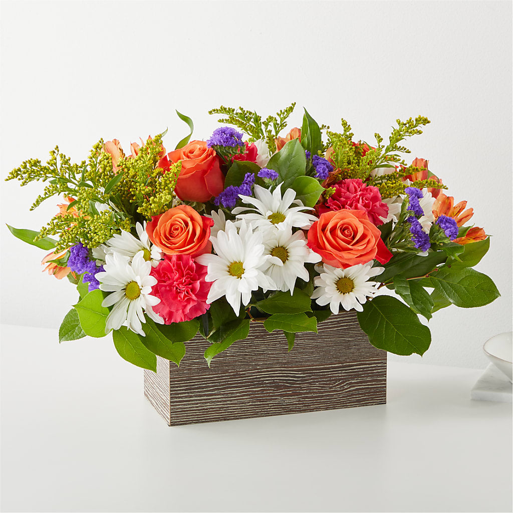 Oopsie Daisy Box Bouquet – A Floral Gallery, Clayton MO