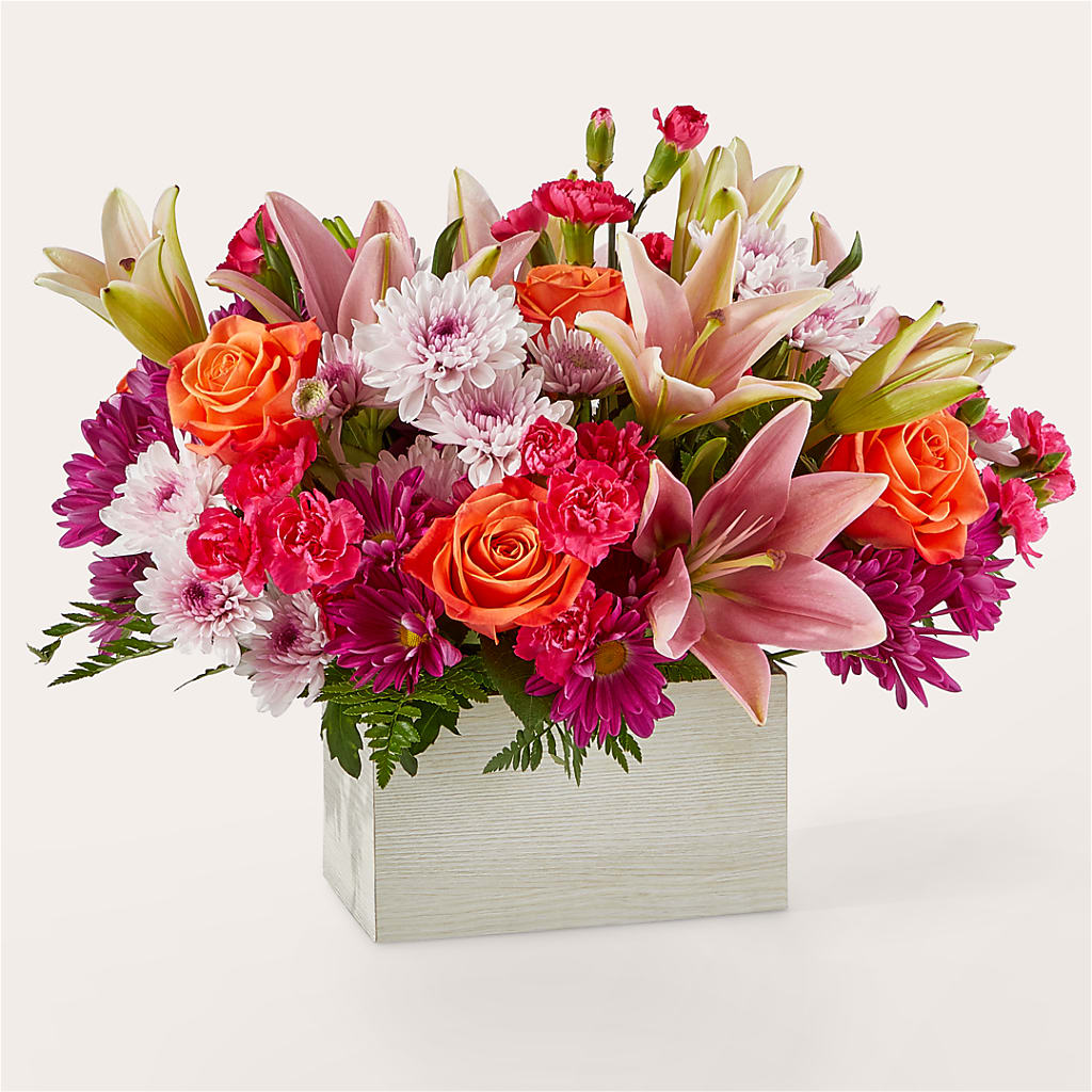 Light of My Life Box Bouquet – A Floral Gallery, Clayton MO