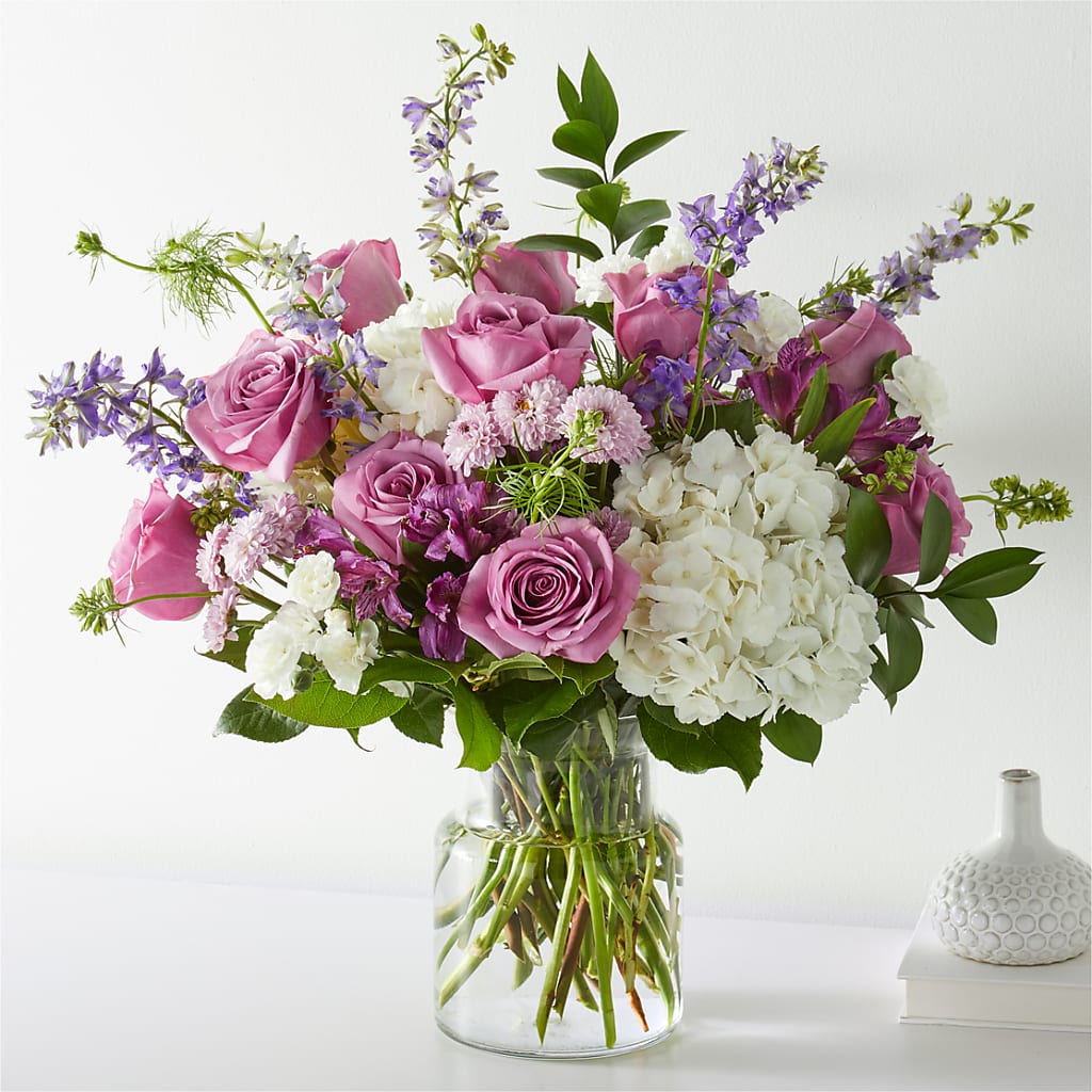 Violet Caress Bouquet – A Floral Gallery, Clayton MO
