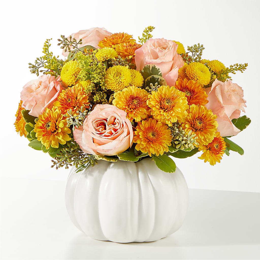 Peachy Pumpkin – A Floral Gallery, Clayton MO