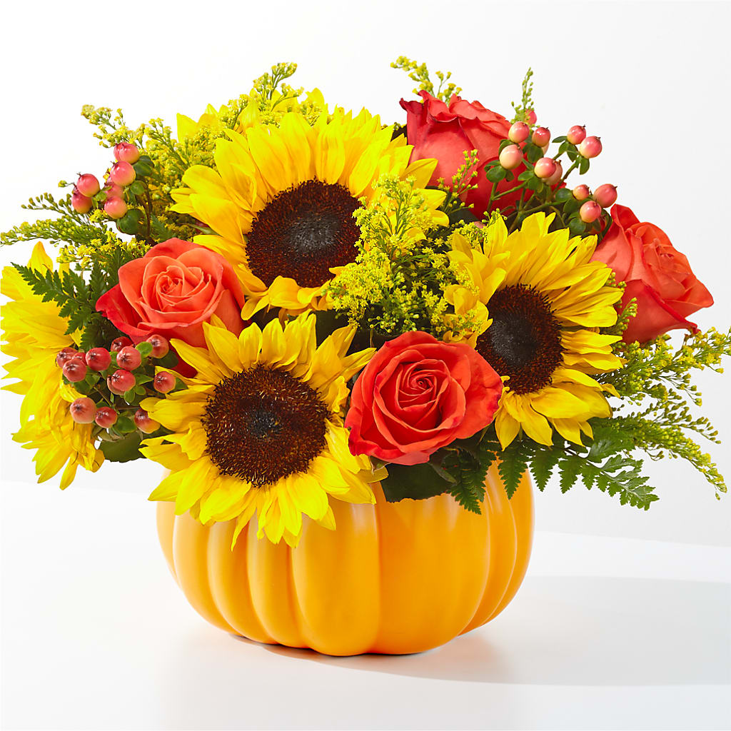 Pick of the Patch Pumpkin Bouquet – A Floral Gallery, Clayton MO