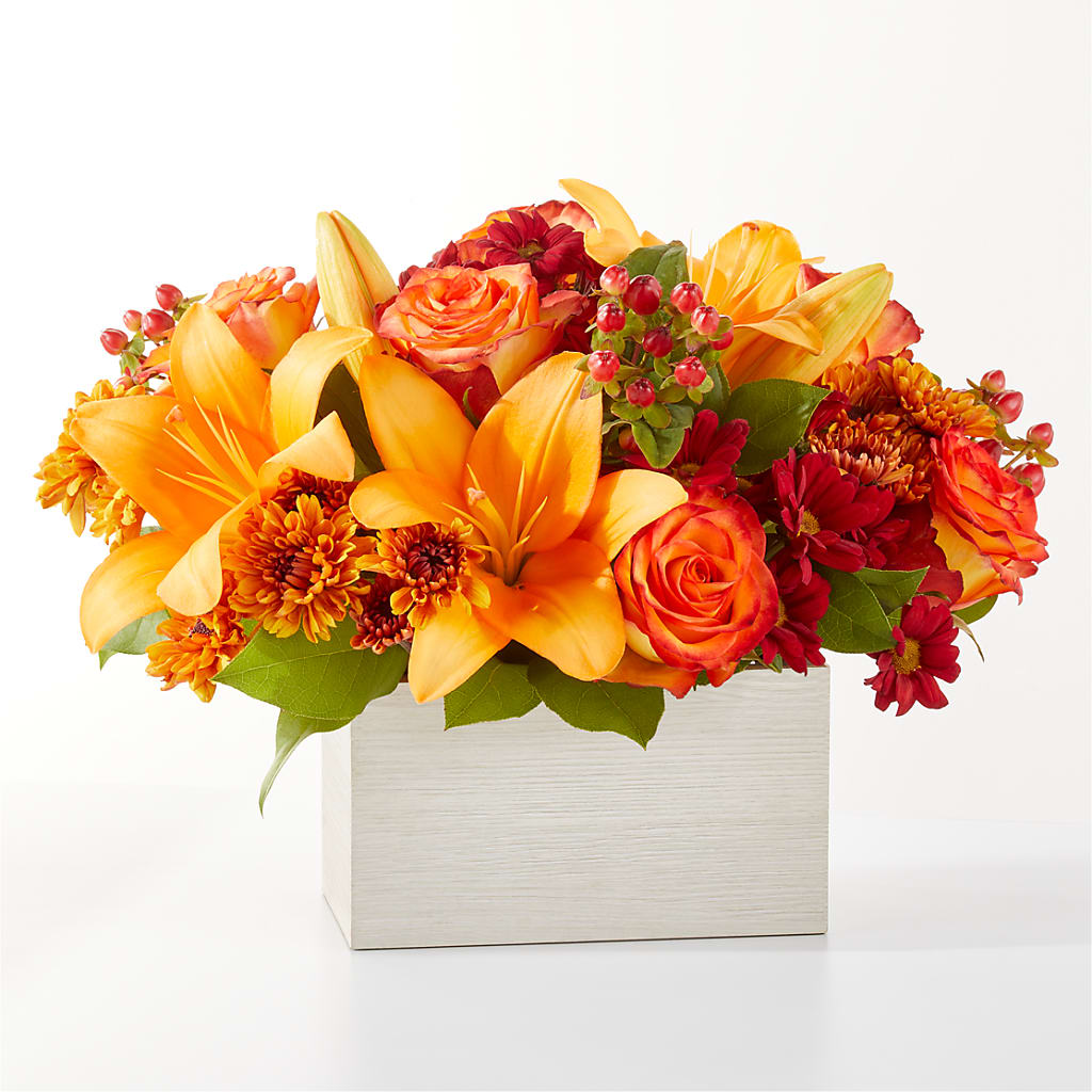 Backyard Bonfire Bouquet – A Floral Gallery, Clayton MO