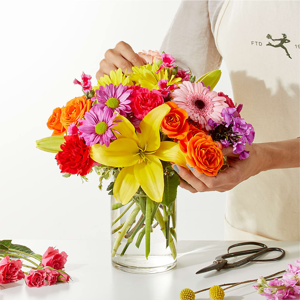 Cue the Confetti - A Florist Original – A Floral Gallery, Clayton MO