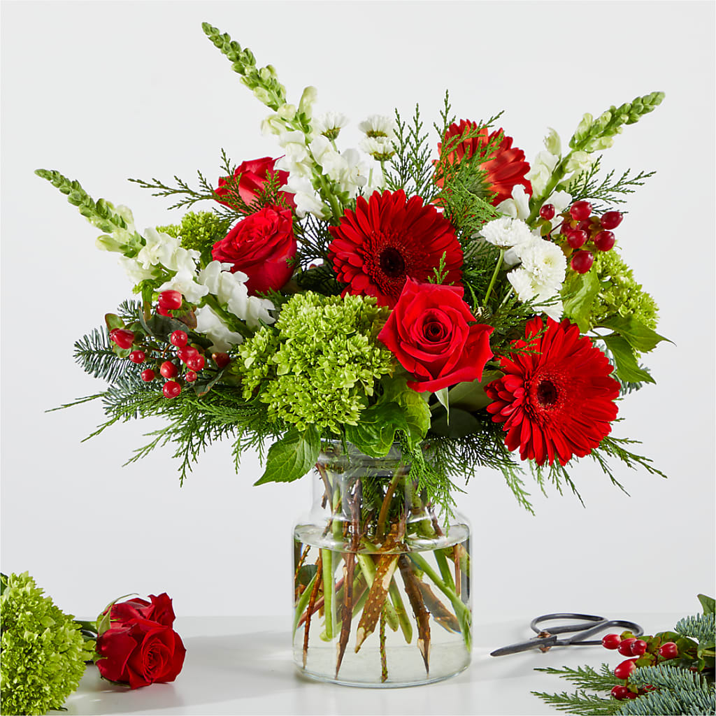 Merry Moment Bouquet – A Florist Original – A Floral Gallery, Clayton MO