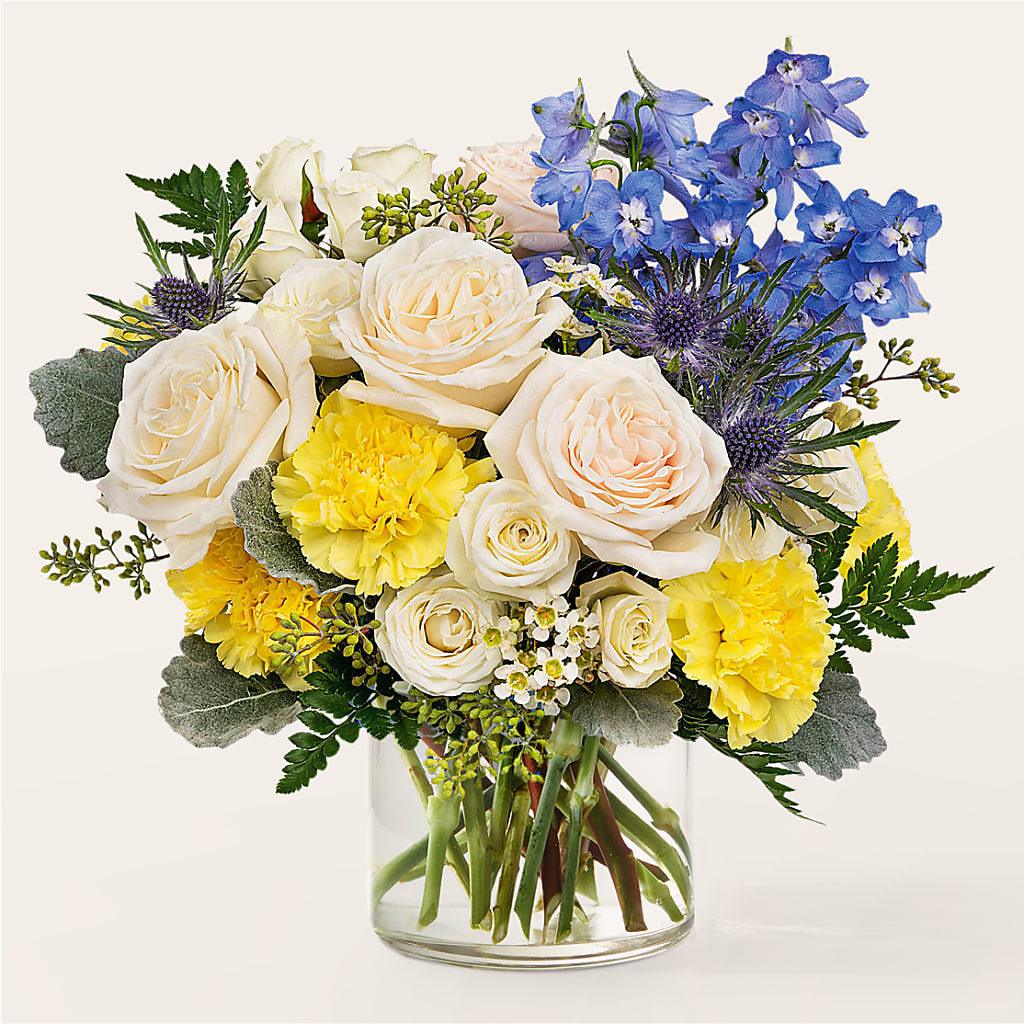 Lemon Sorbet Bouquet – A Floral Gallery, Clayton MO