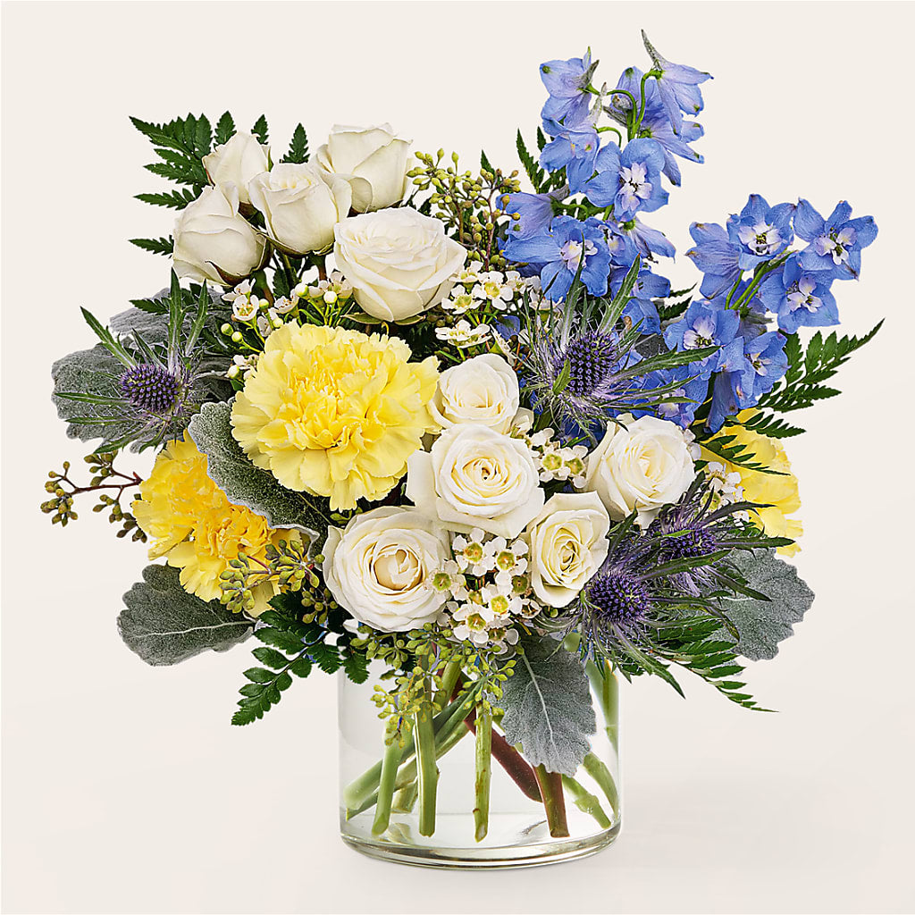 Lemon Sorbet Bouquet – A Floral Gallery, Clayton MO