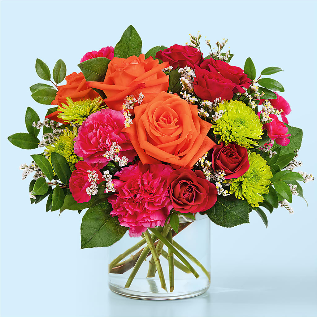 Colorful Carnival Bouquet – A Floral Gallery, Clayton MO