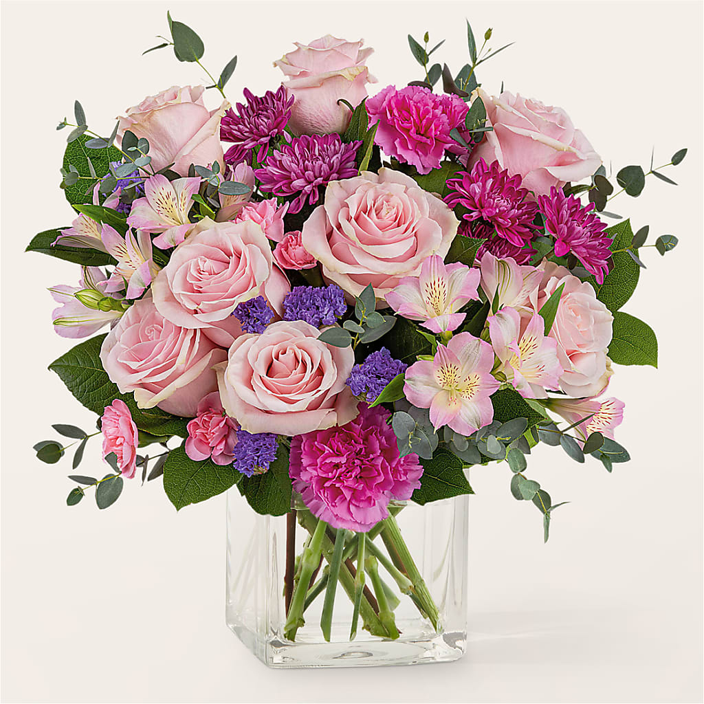 Rosy Radiance Bouquet – A Floral Gallery, Clayton MO