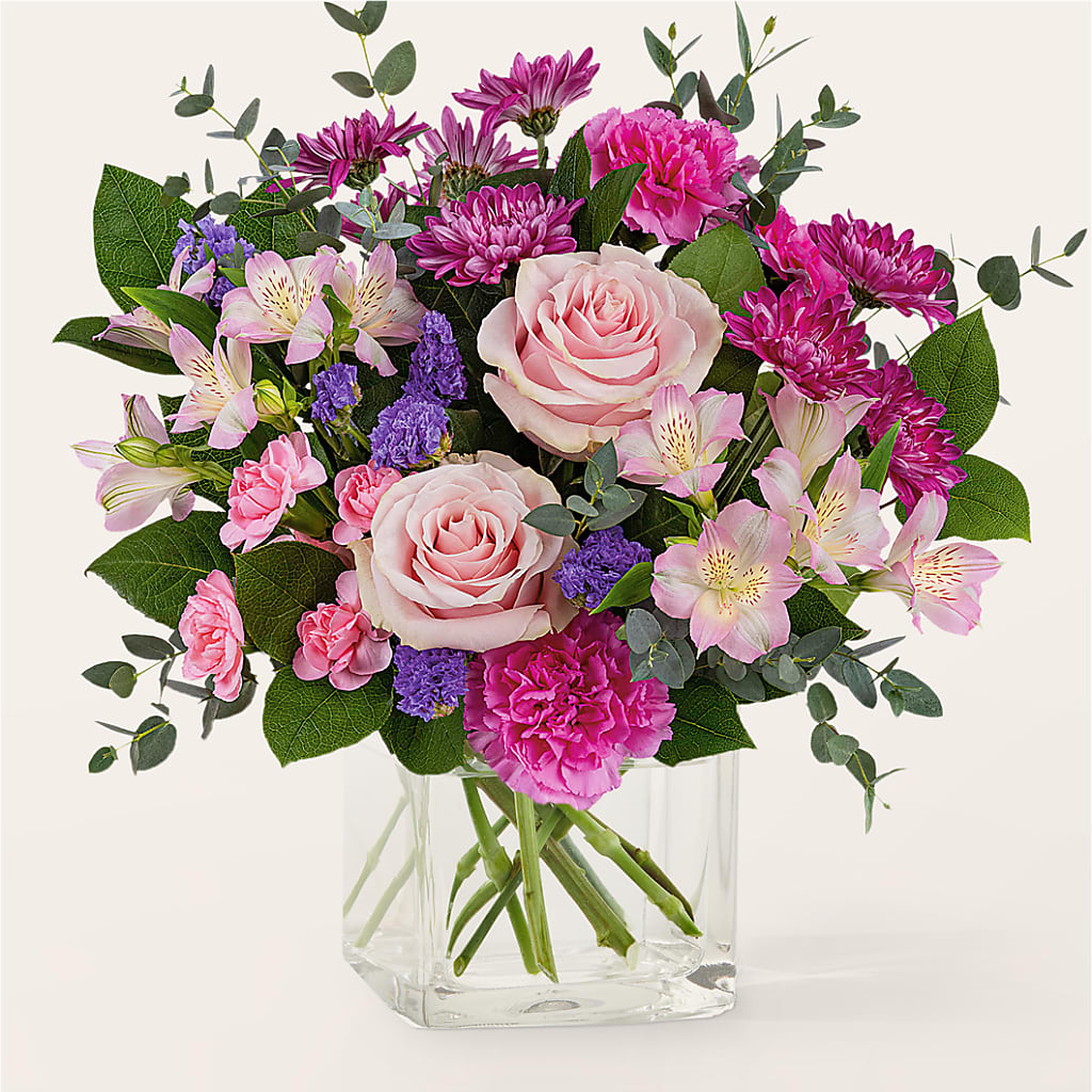 Rosy Radiance Bouquet – A Floral Gallery, Clayton MO
