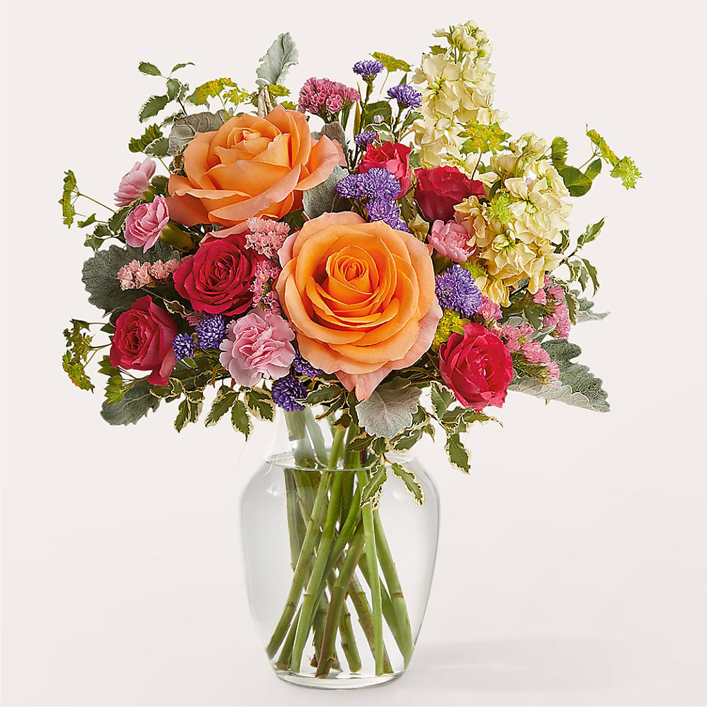 Tangerine Tango Bouquet – A Floral Gallery, Clayton MO