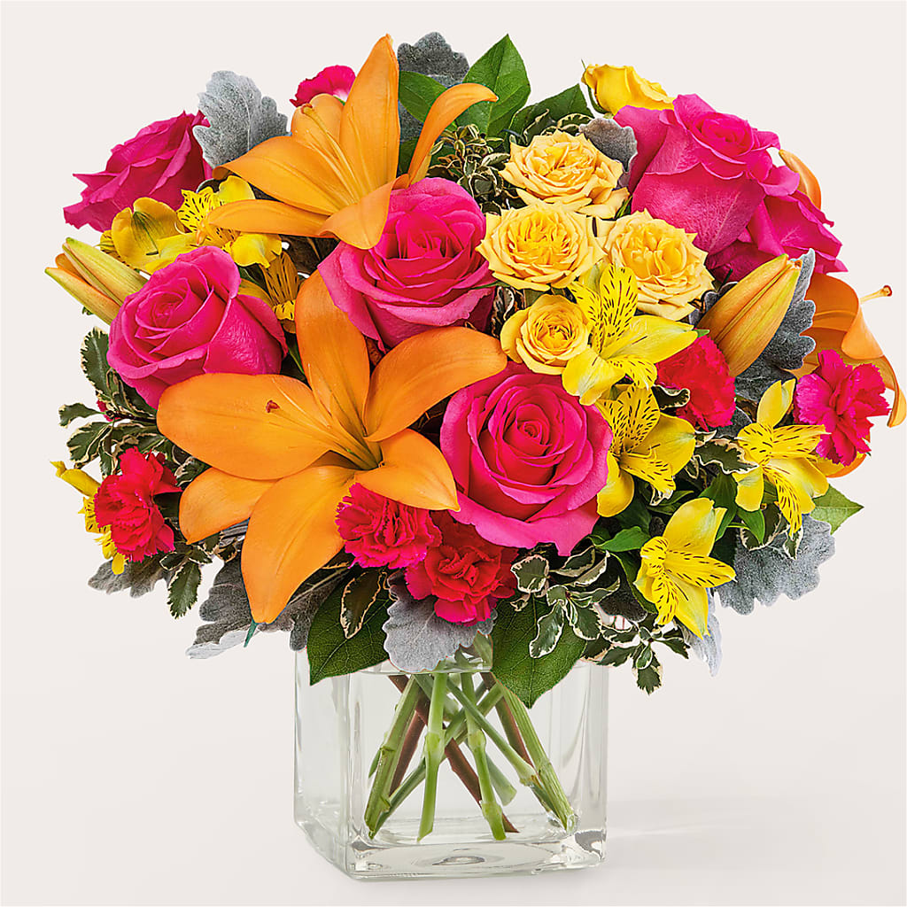 To the Tropics Bouquet – A Floral Gallery, Clayton MO