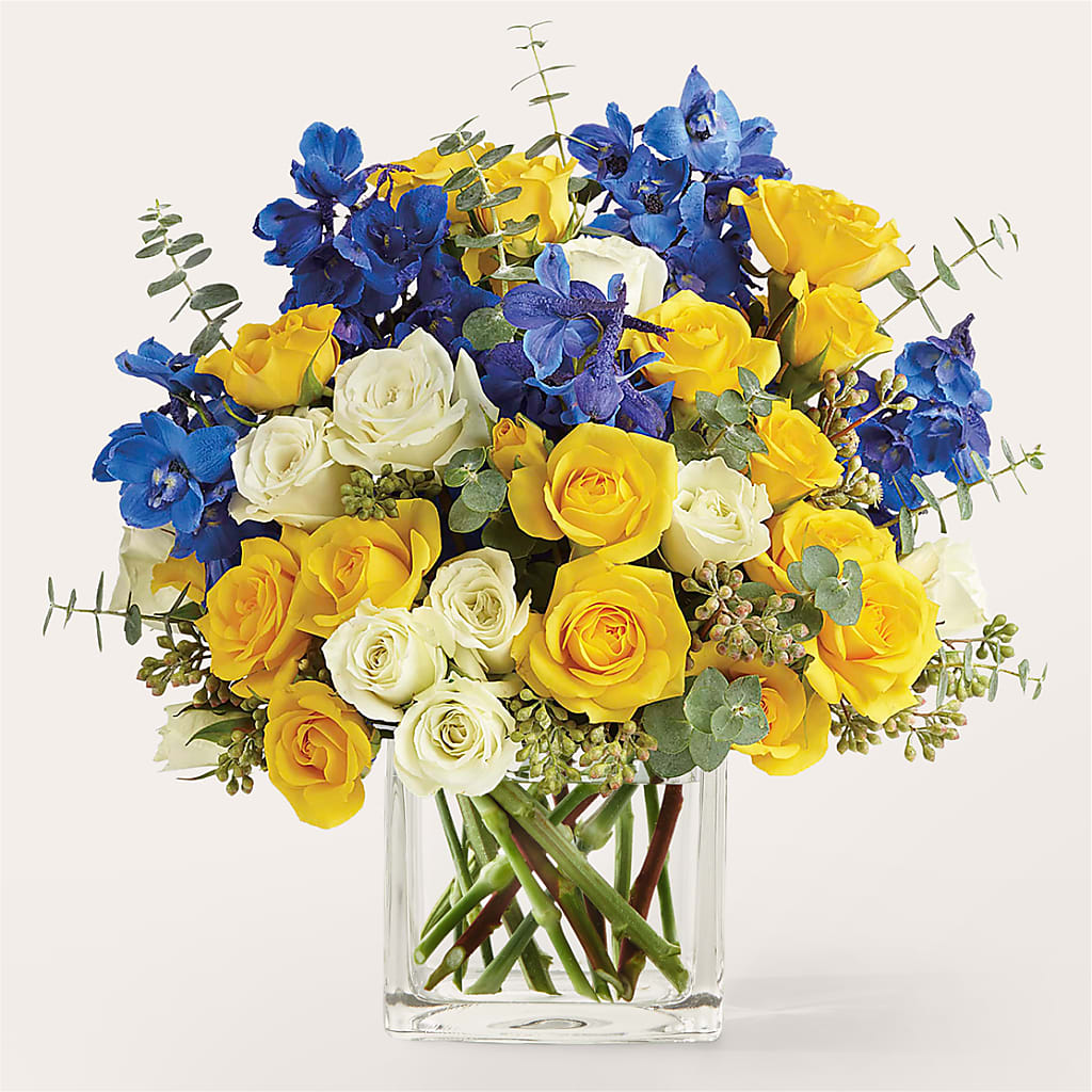 Sparkling Citrine Bouquet – A Floral Gallery, Clayton MO