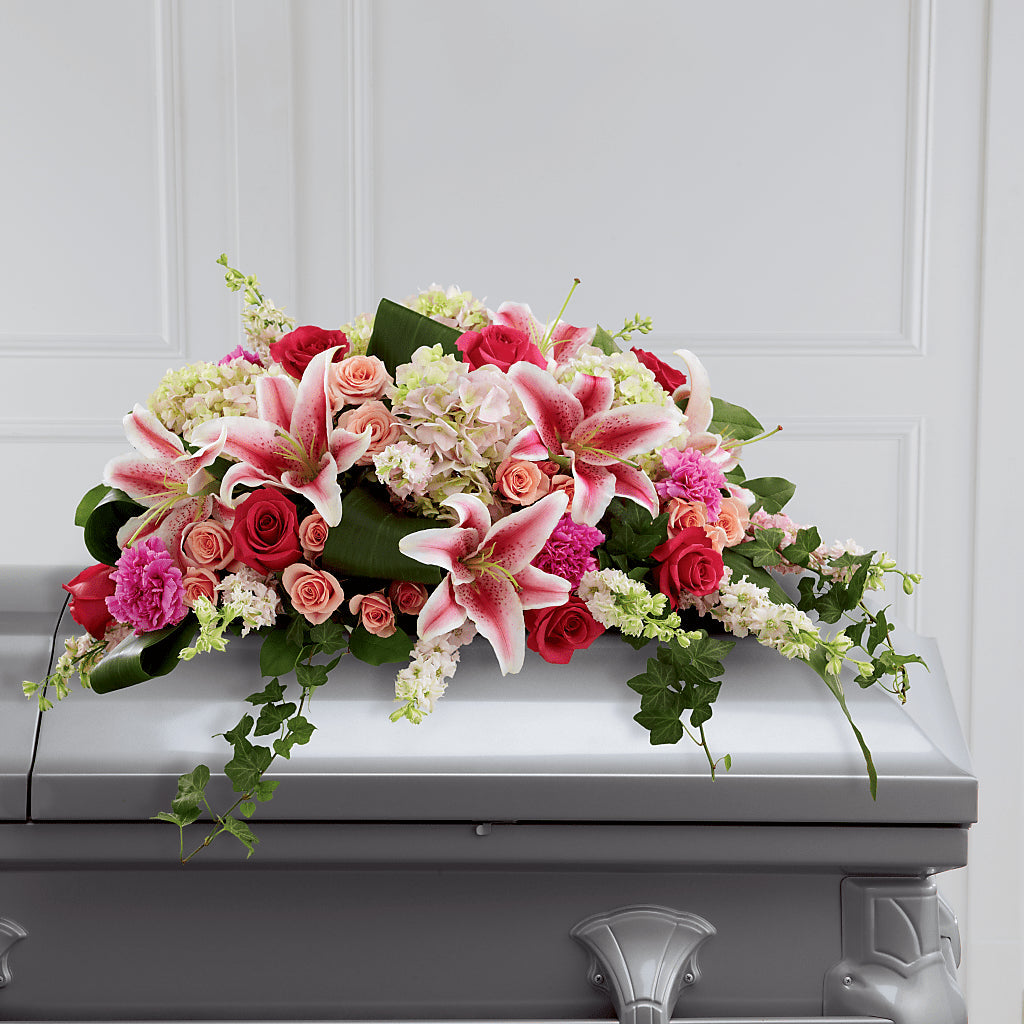 Splendid Grace Casket Spray – A Floral Gallery, Clayton MO
