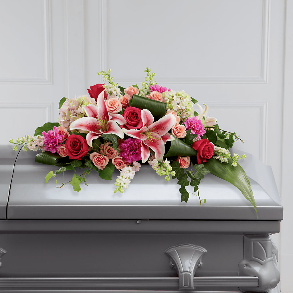 Splendid Grace Casket Spray – A Floral Gallery, Clayton MO