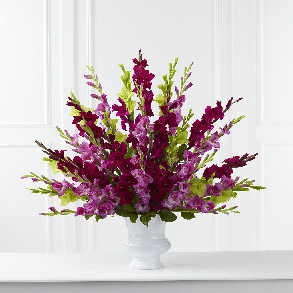 Solemn Offering Arrangement – A Floral Gallery, Clayton MO