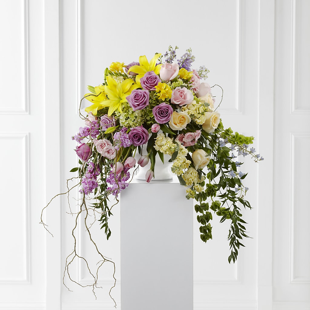 Display of Affection Arrangement – A Floral Gallery, Clayton MO