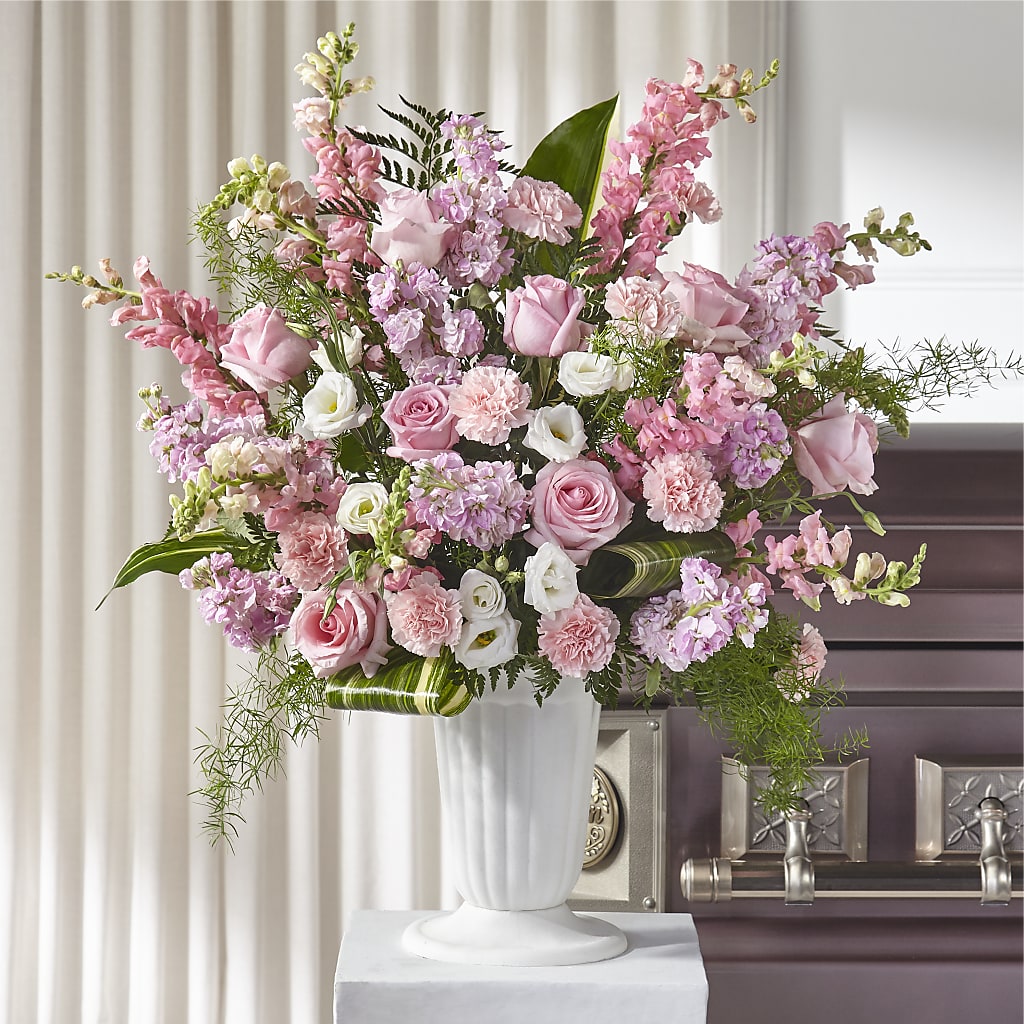 Divine Comfort Arrangement – A Floral Gallery, Clayton MO