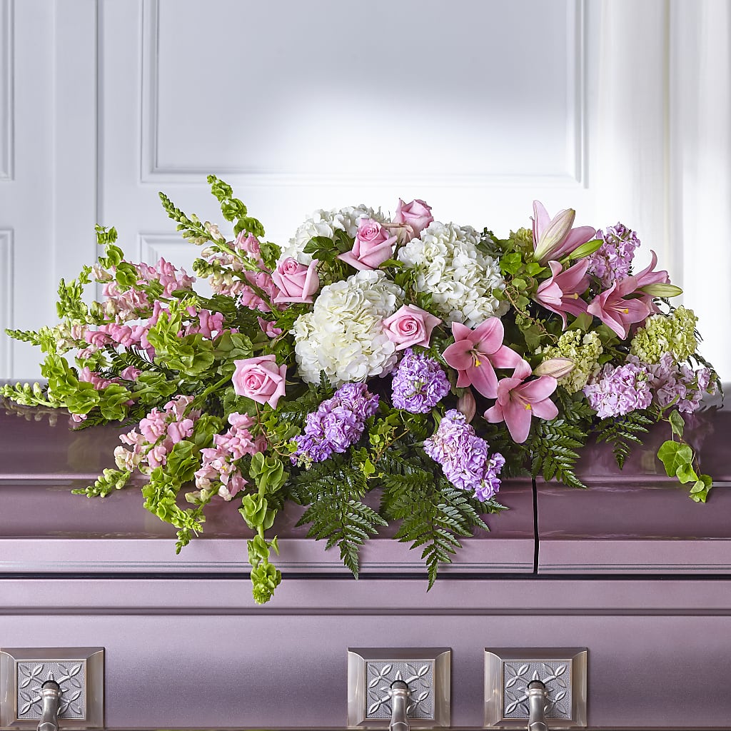 Life's Gratitude Casket Spray – A Floral Gallery, Clayton MO