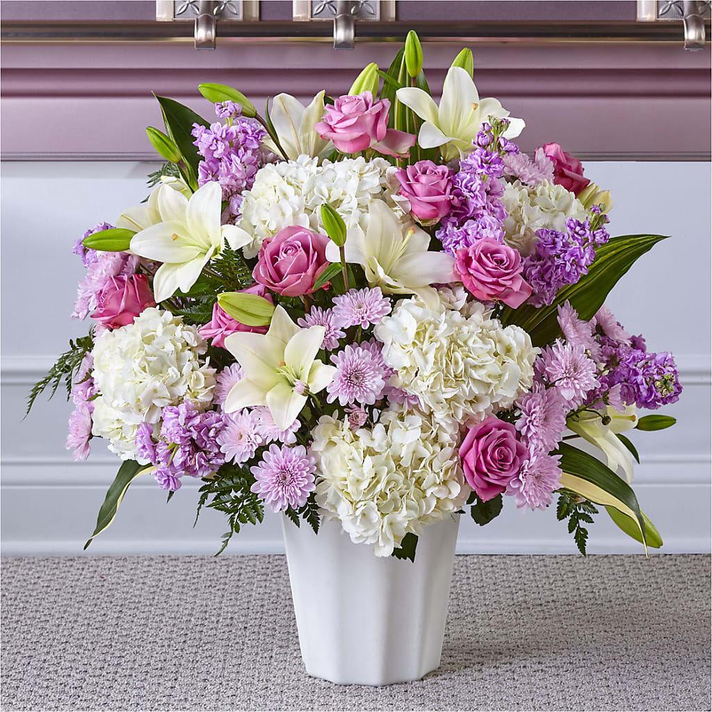 Heaven Sent Floor Basket – A Floral Gallery, Clayton MO