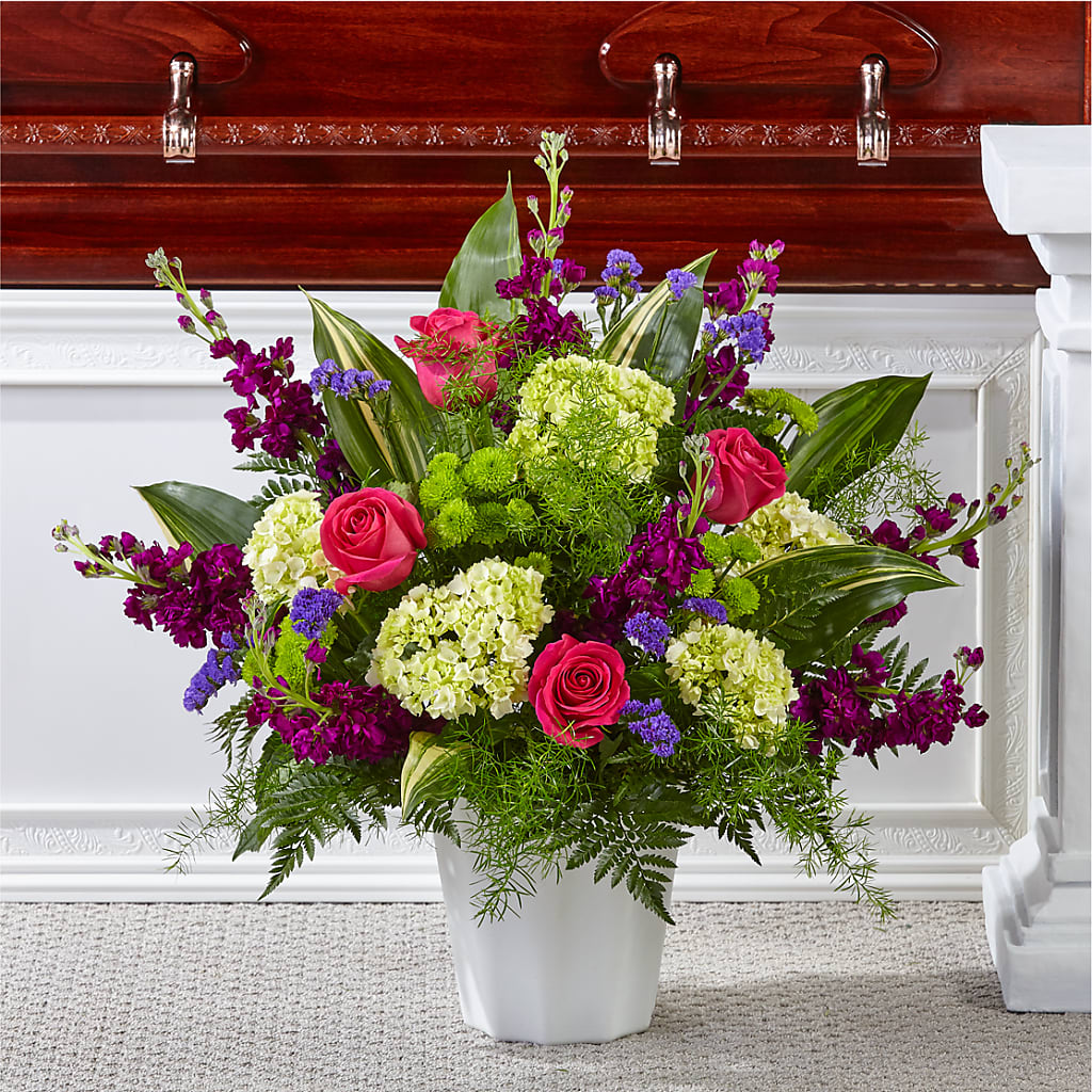 Beautiful Horizons Floor Basket – A Floral Gallery, Clayton MO