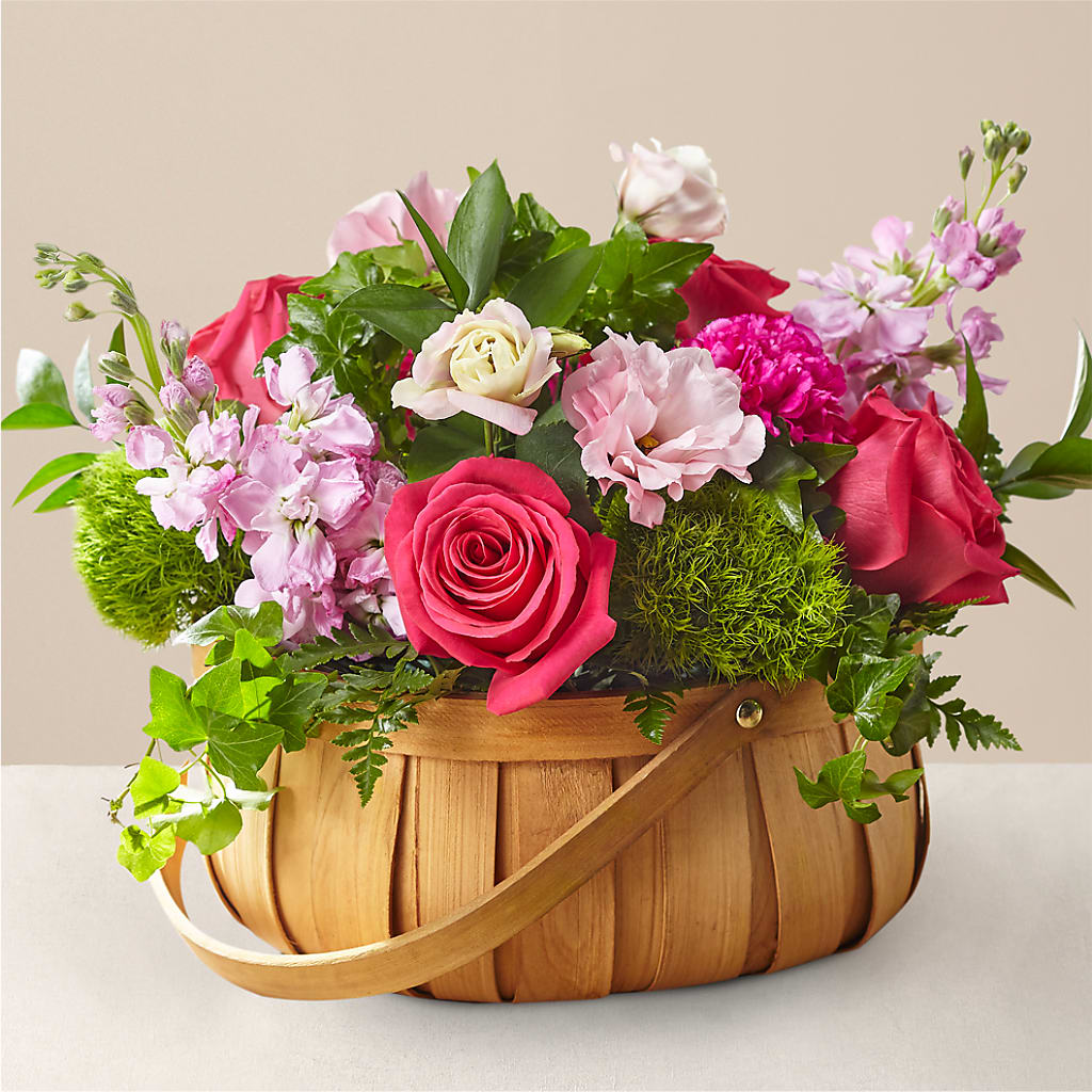 Radiance in Bloom Basket – A Floral Gallery, Clayton MO