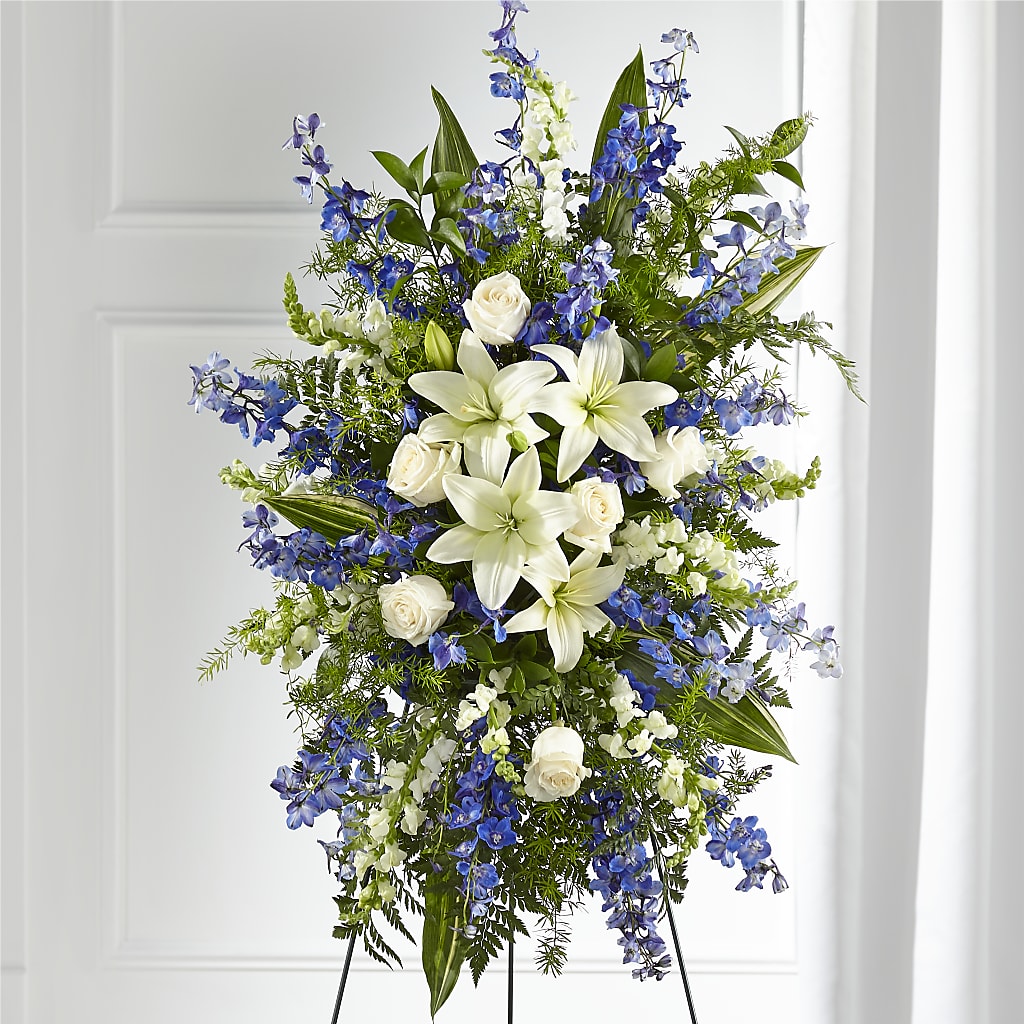 Faithful Friend Standing Spray – A Floral Gallery, Clayton MO