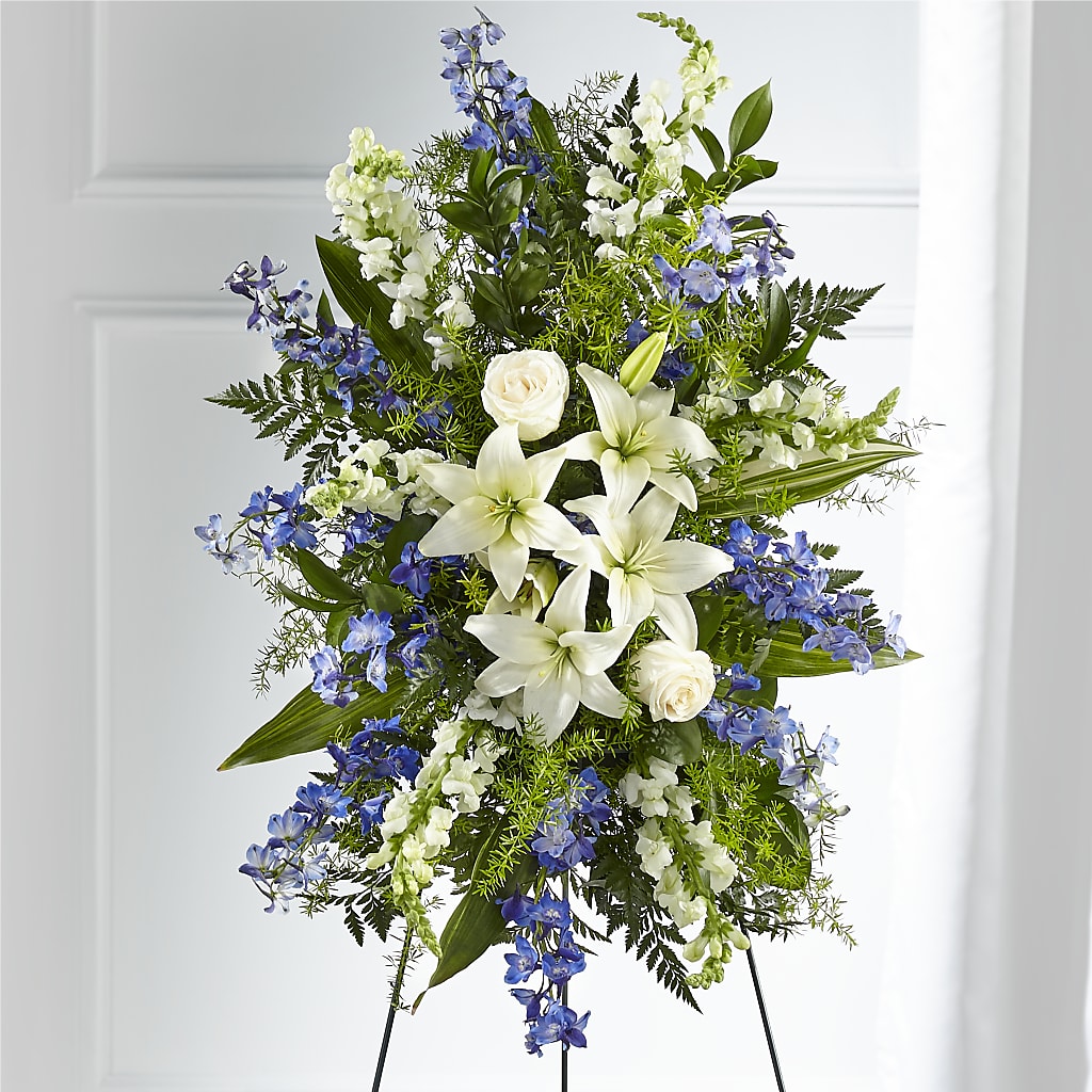 Faithful Friend Standing Spray – A Floral Gallery, Clayton MO