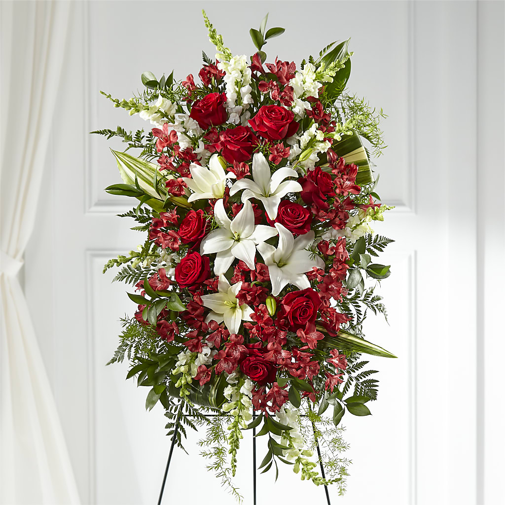 Everlasting Memory Standing Spray – A Floral Gallery, Clayton MO