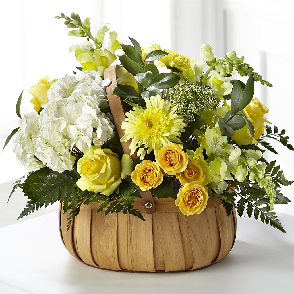 Rustic Remembrance Basket – A Floral Gallery, Clayton MO