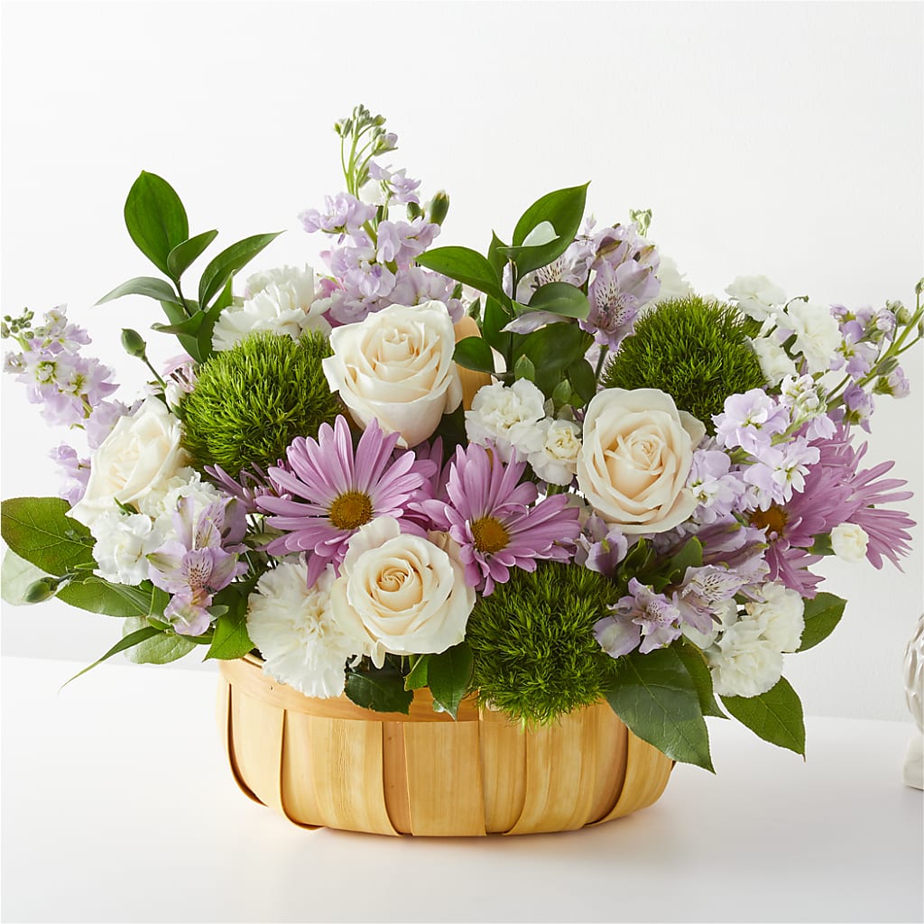 Peace & Love Basket – A Floral Gallery, Clayton MO