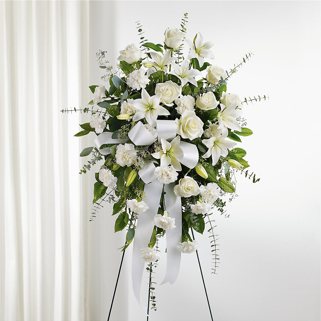 With Care Standing Spray – A Floral Gallery, Clayton MO