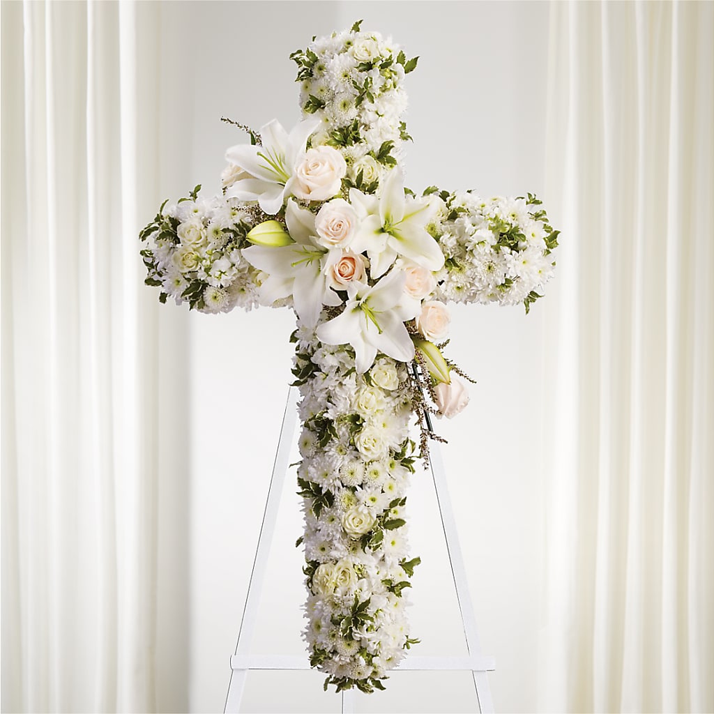 Spiritual Guidance Standing Spray – A Floral Gallery, Clayton MO