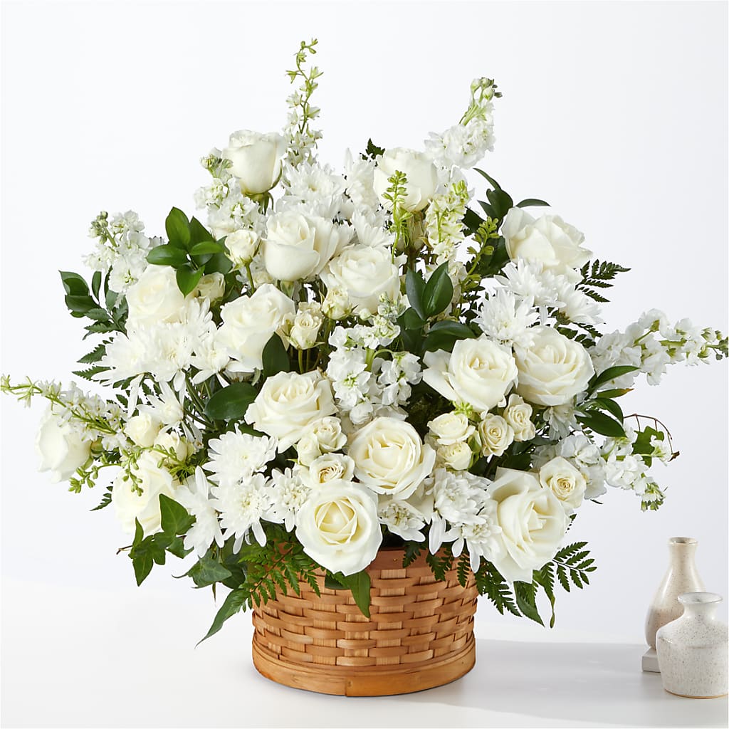 Heartfelt Condolences Arrangement – A Floral Gallery, Clayton MO