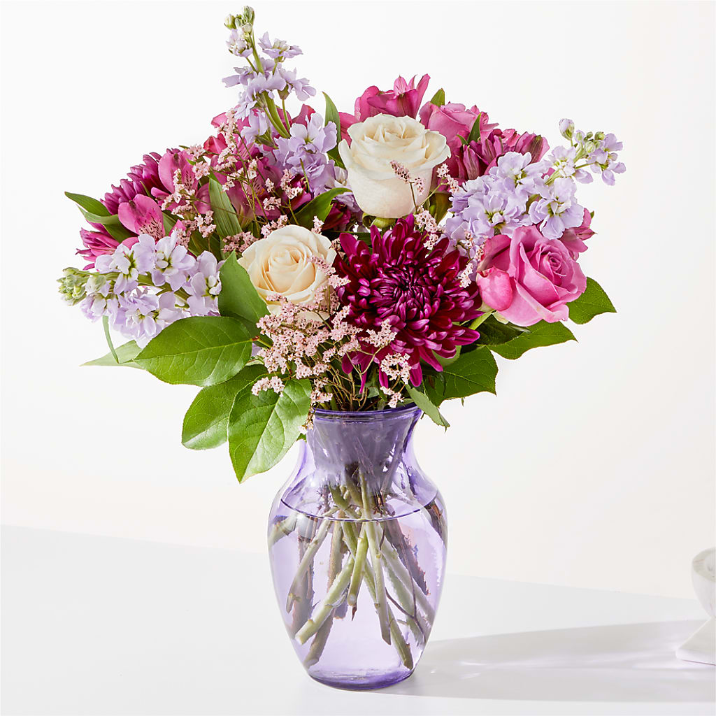 Amethyst Dreams Bouquet – A Floral Gallery, Clayton MO