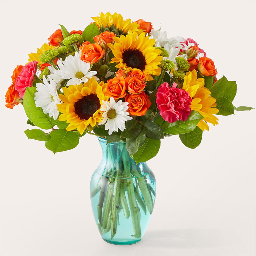 Sun-drenched Blooms Bouquet – A Floral Gallery, Clayton MO