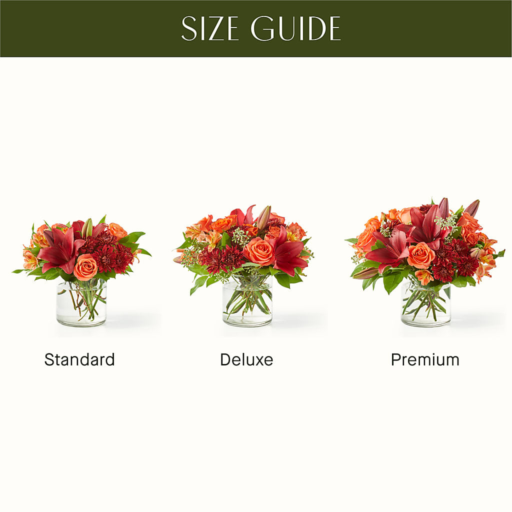 Crimson Leaves Bouquet – A Floral Gallery, Clayton MO