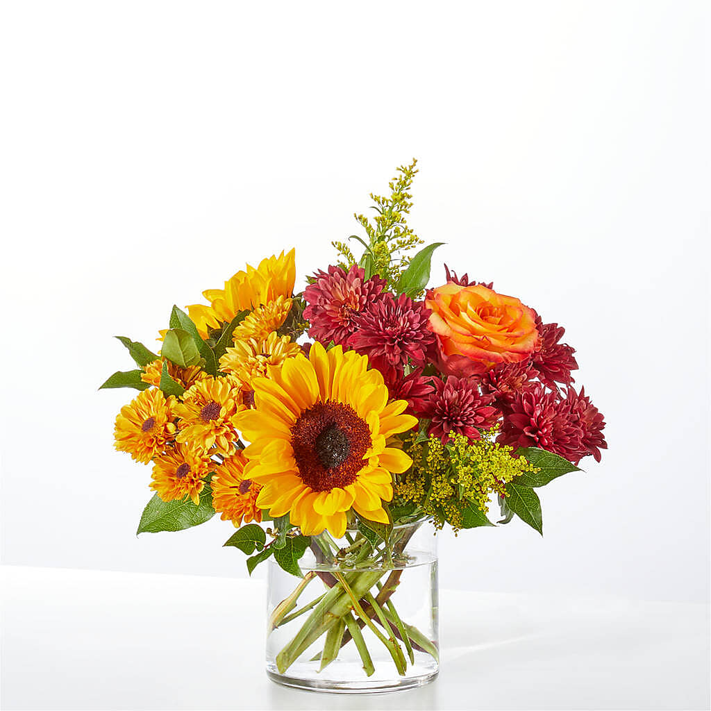 Flannel Scarf Bouquet – A Floral Gallery, Clayton MO