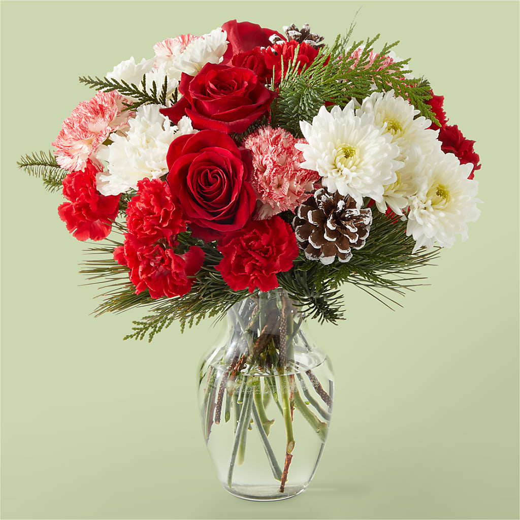 Candy Cane Lane Bouquet – A Floral Gallery, Clayton MO