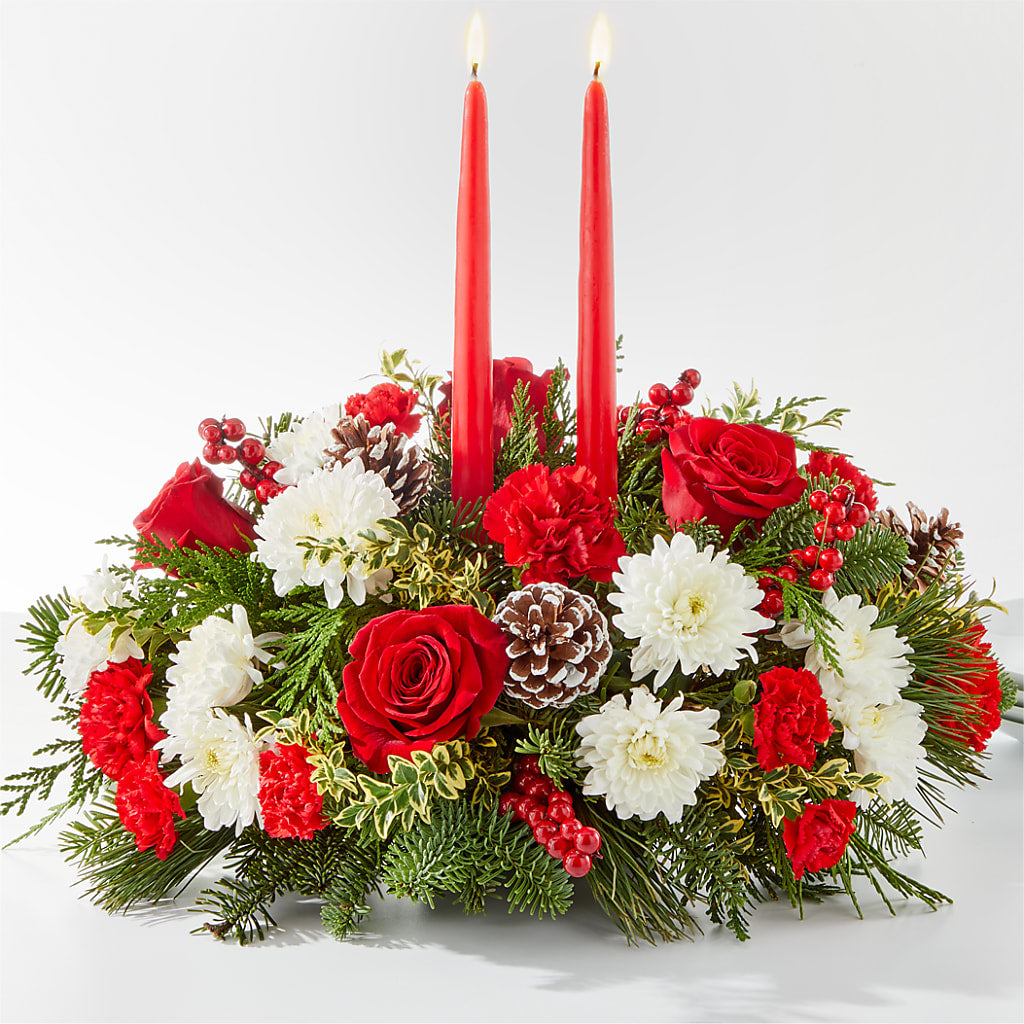 Holiday Soiree Centerpiece – A Floral Gallery, Clayton MO