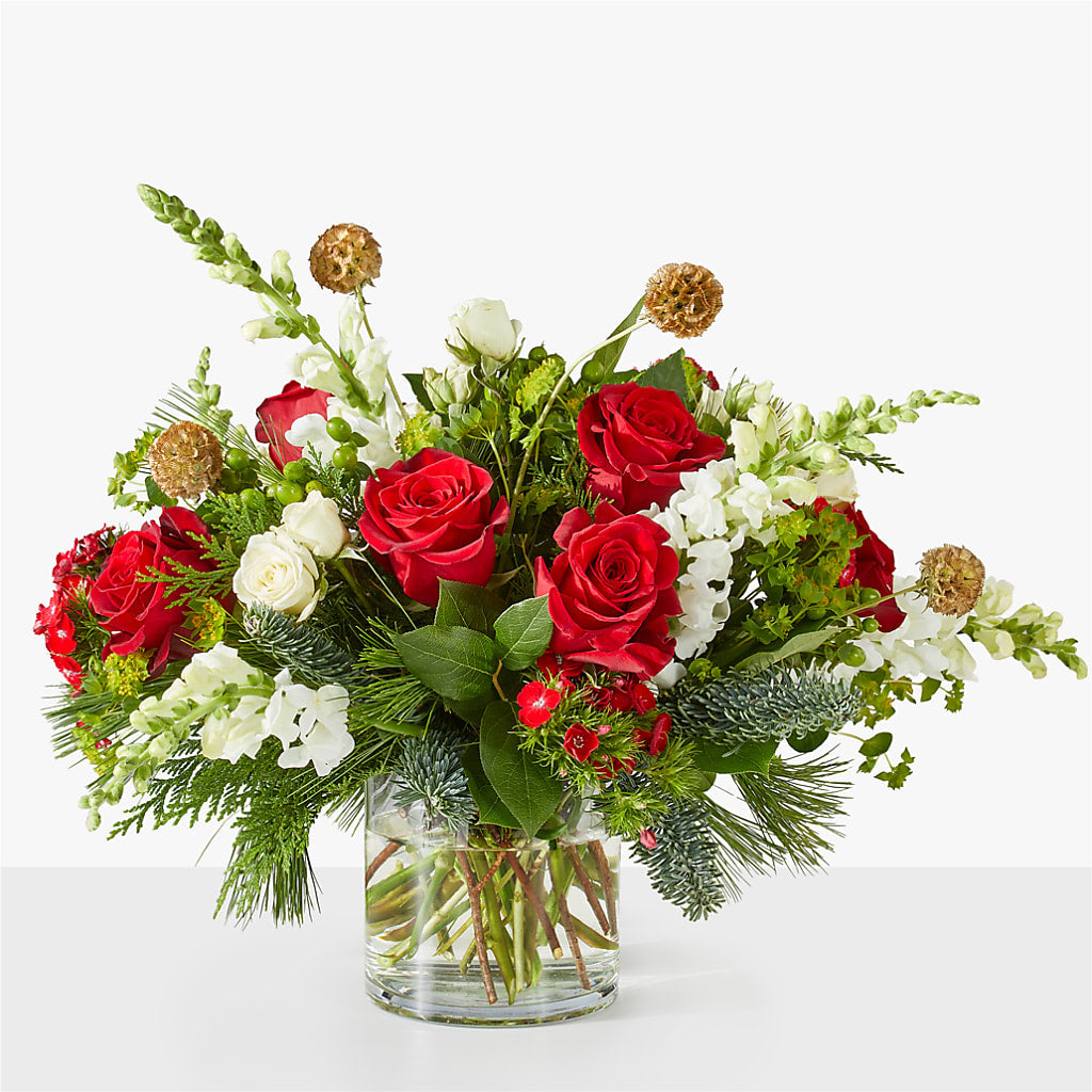 Deck the Halls Bouquet – A Floral Gallery, Clayton MO