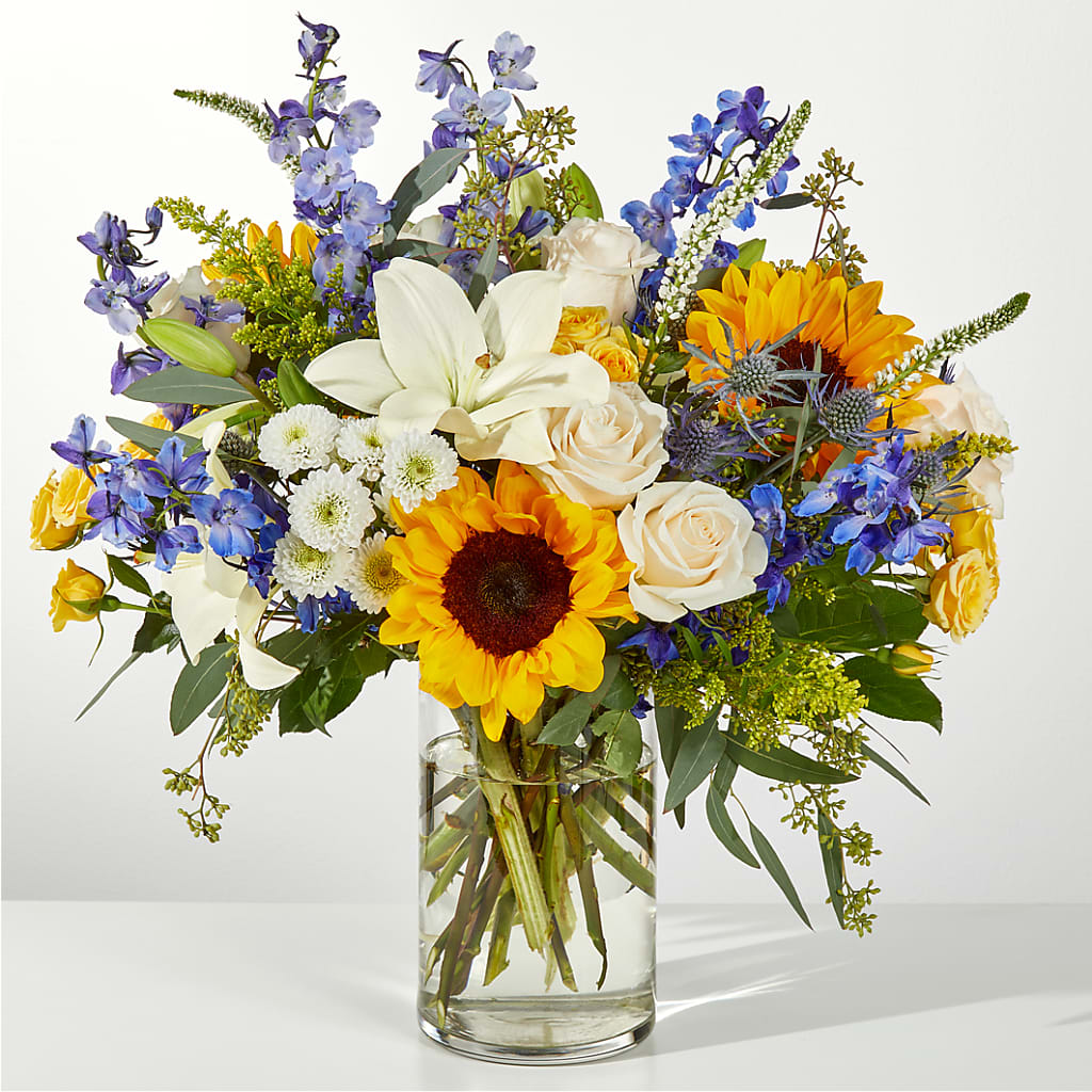 Wonderfully Sunny Bouquet – A Floral Gallery, Clayton MO