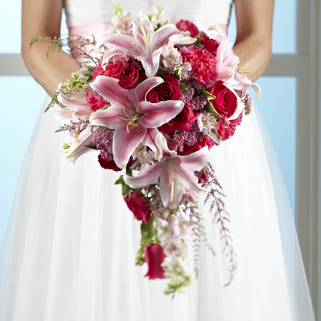 Lily & Rose Bouquet – A Floral Gallery, Clayton MO