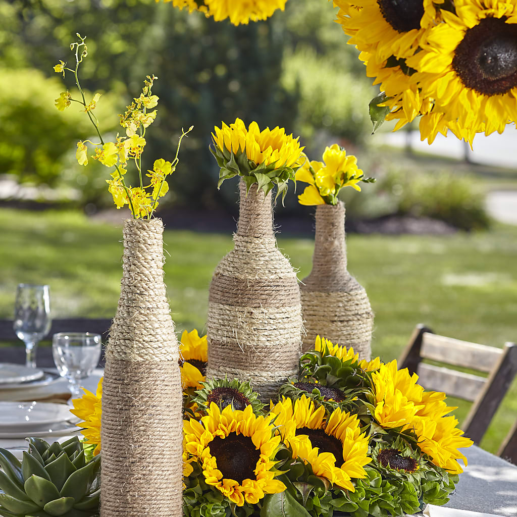 Sublime Garden Centerpiece – A Floral Gallery, Clayton MO