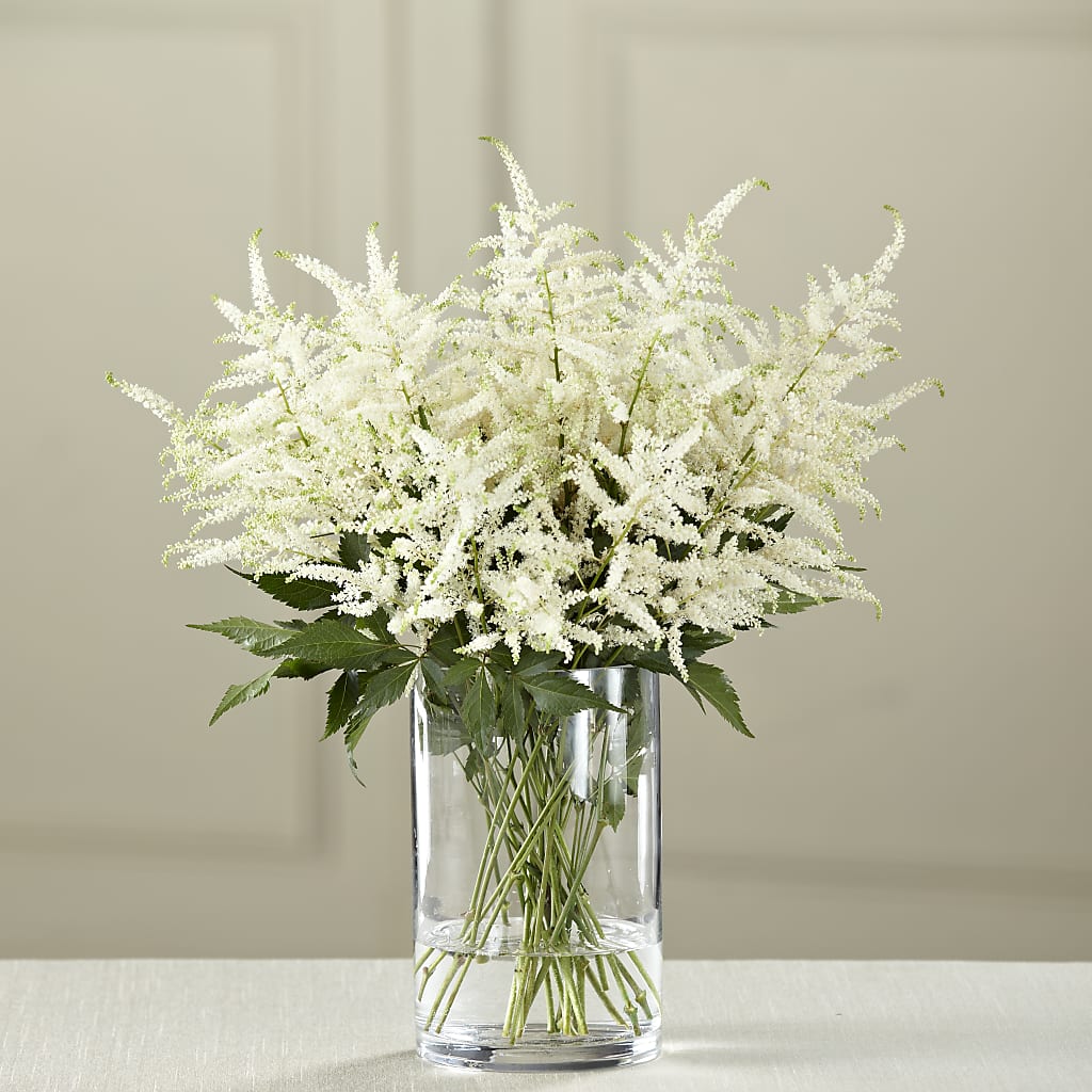 White Astilbe Bouquet – A Floral Gallery, Clayton MO