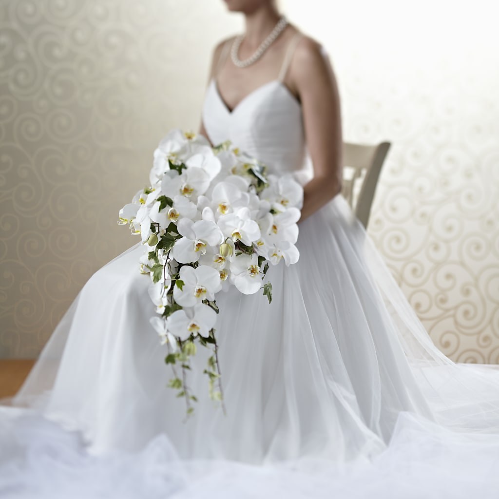 Classic White Bouquet – A Floral Gallery, Clayton MO