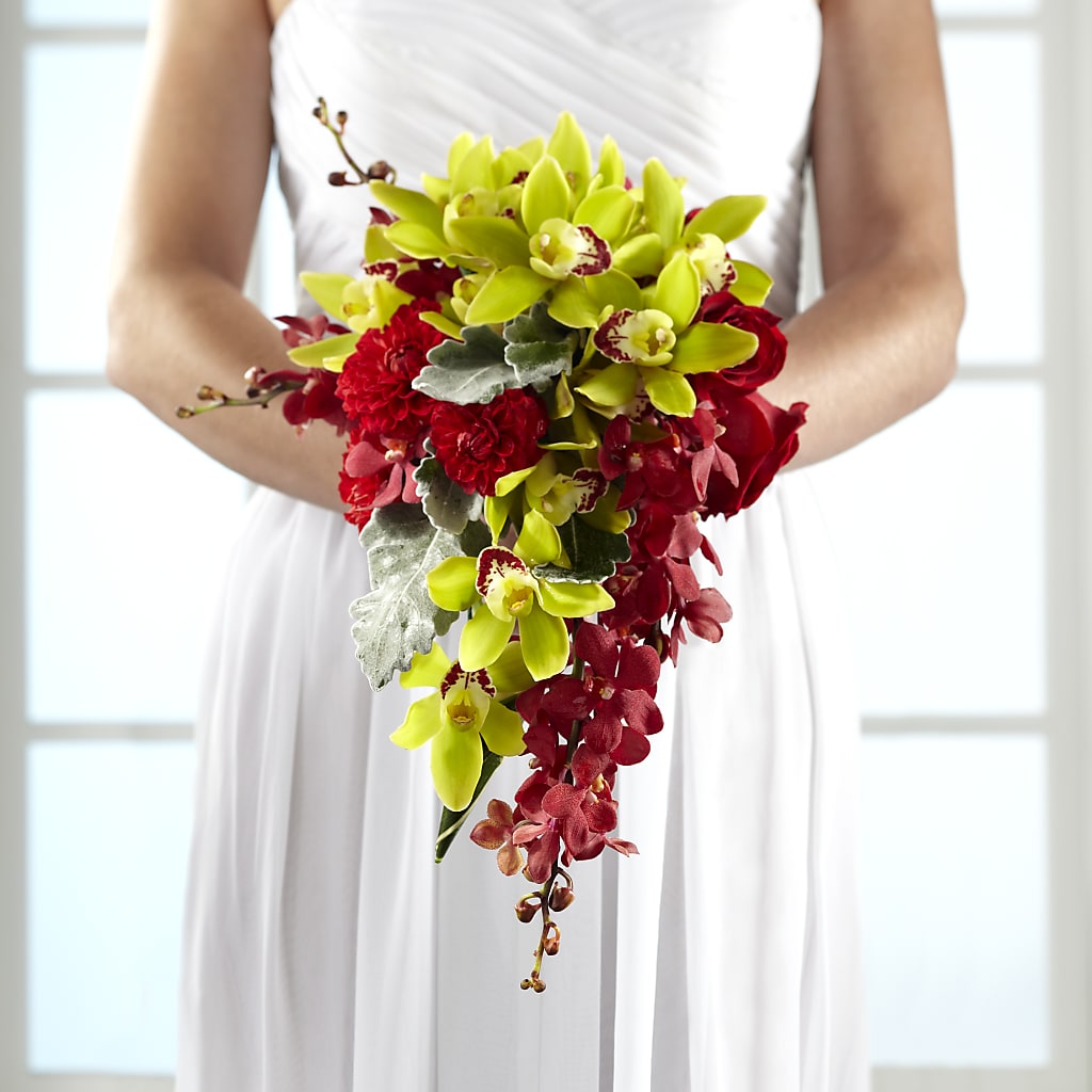 Elegant Orchid Bouquet – A Floral Gallery, Clayton MO