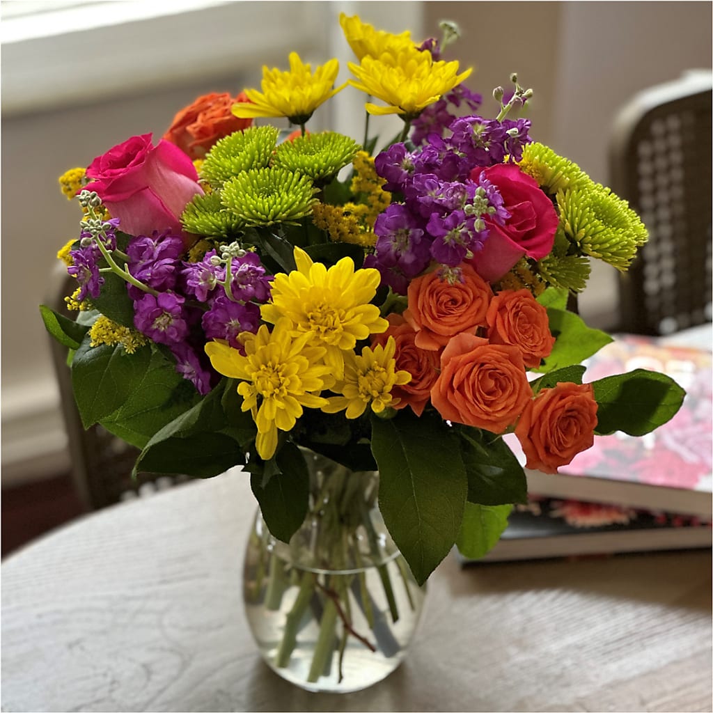 Bold & Bright – A Florist Original –  A Floral Gallery, Clayton MO