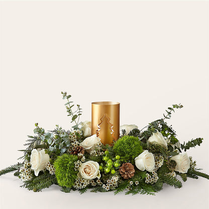 Chestnuts Roasting Centerpiece –  A Floral Gallery, Clayton MO